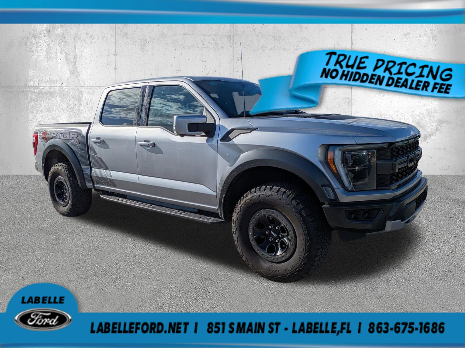 Certified 2023 Ford F150 Raptor