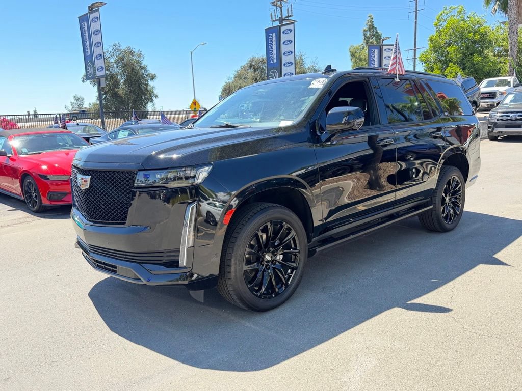 Used 2023 Cadillac Escalade Sport w/ LPO, ONYX Package RWD image 7
