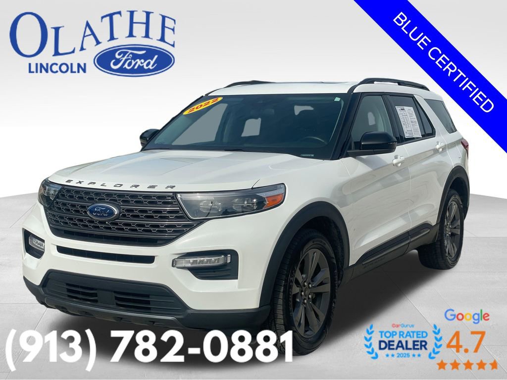 Certified 2022 Ford Explorer XLT w/ Equipment Group 202A