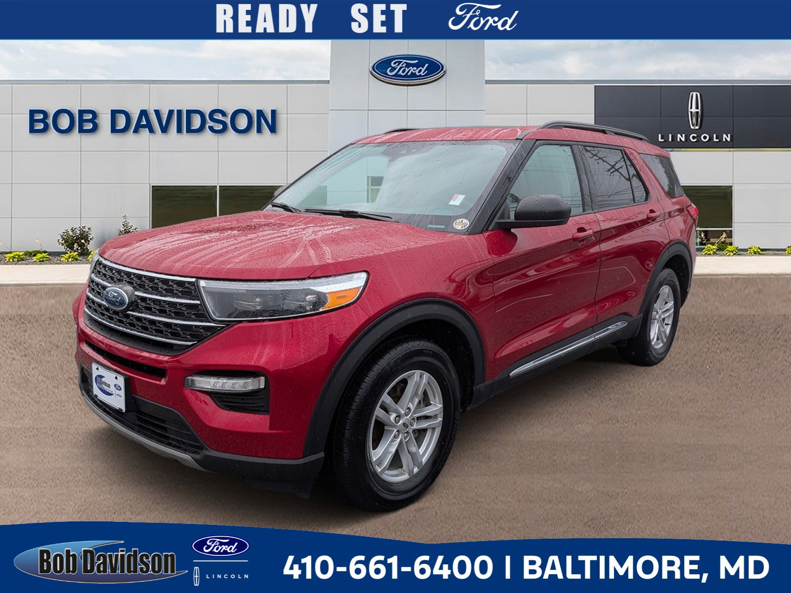 Certified 2022 Ford Explorer XLT w/ Equipment Group 202A image 1