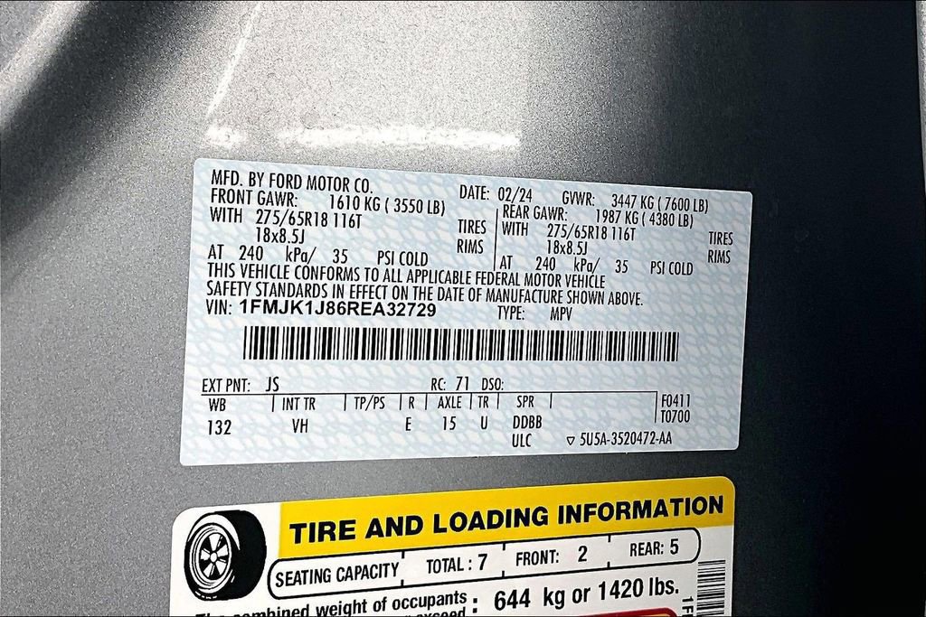 Certified 2024 Ford Expedition Max XLT image 36