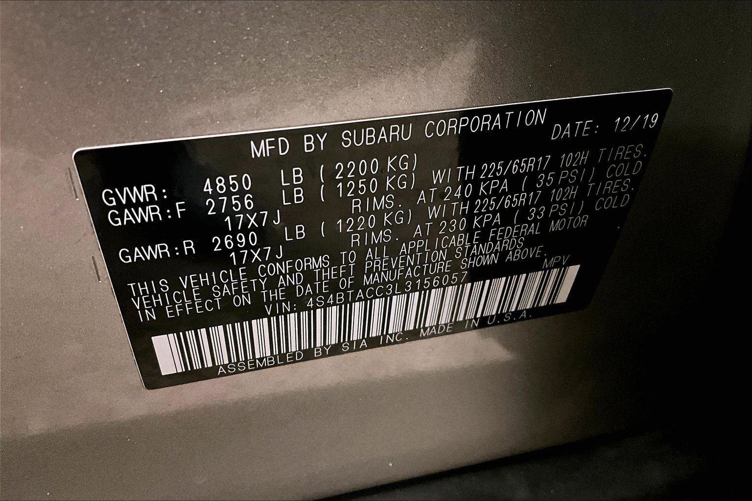 Used 2020 Subaru Outback Premium image 32