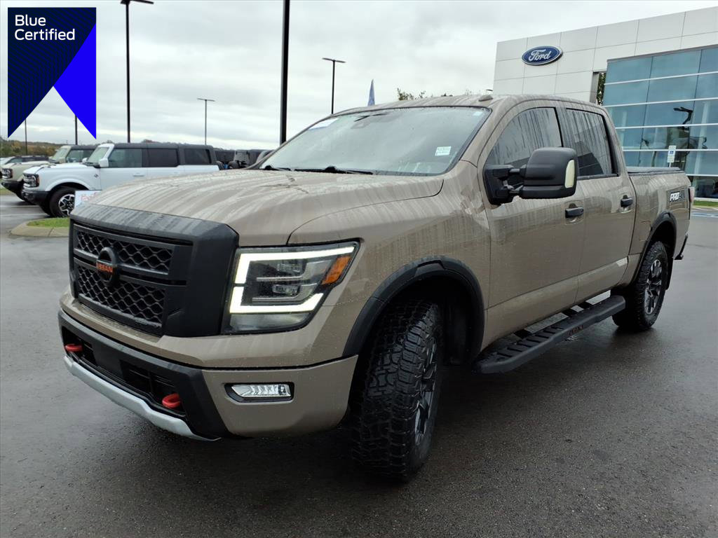 Used 2021 Nissan Titan PRO-4X w/ Off Road Protection Package image 1