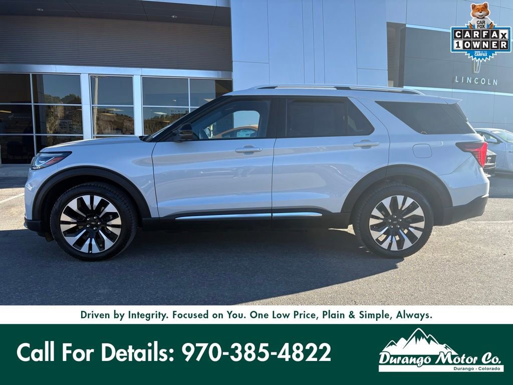 Certified 2025 Ford Explorer Platinum w/ LUX Leather Package image 2