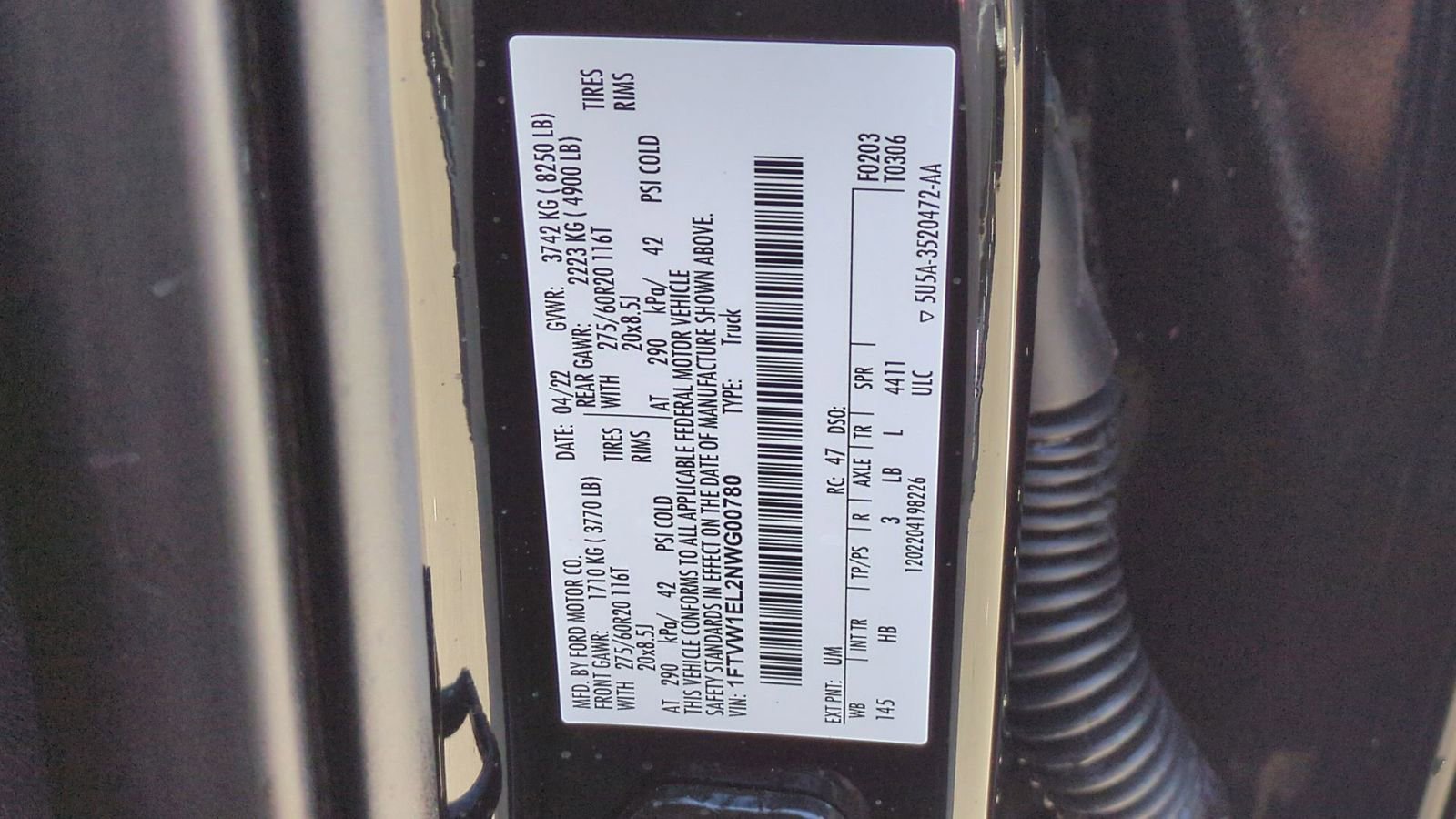 Certified 2022 Ford F150 Lightning Lariat image 40