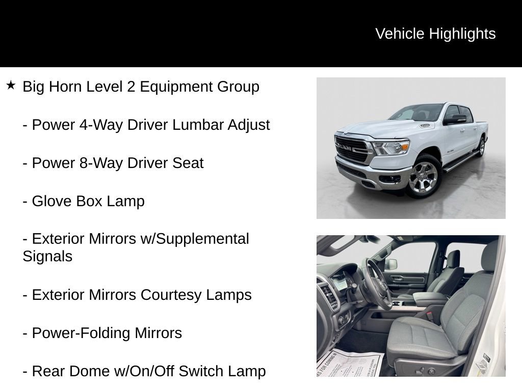 Used 2021 RAM 1500 Big Horn AWD/4WD image 16