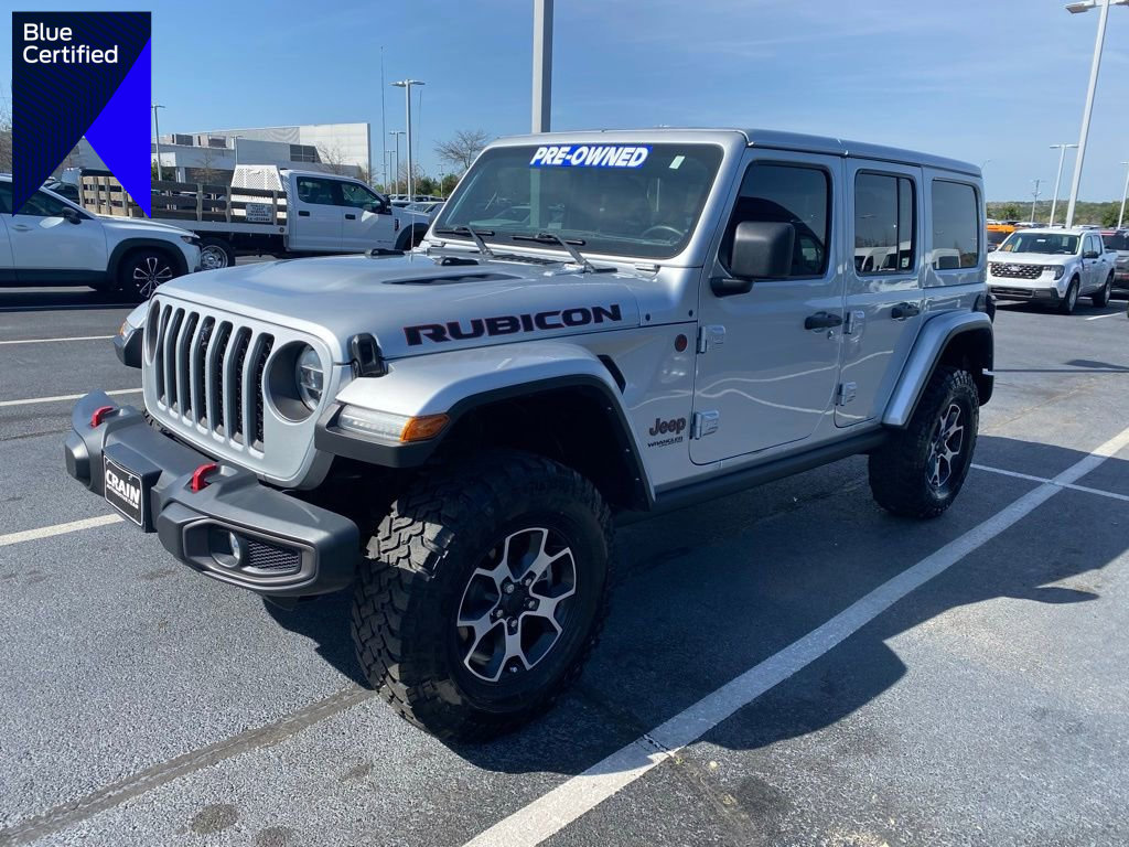 Used 2022 Jeep Wrangler Unlimited Rubicon w/ LED Lighting Group image 1