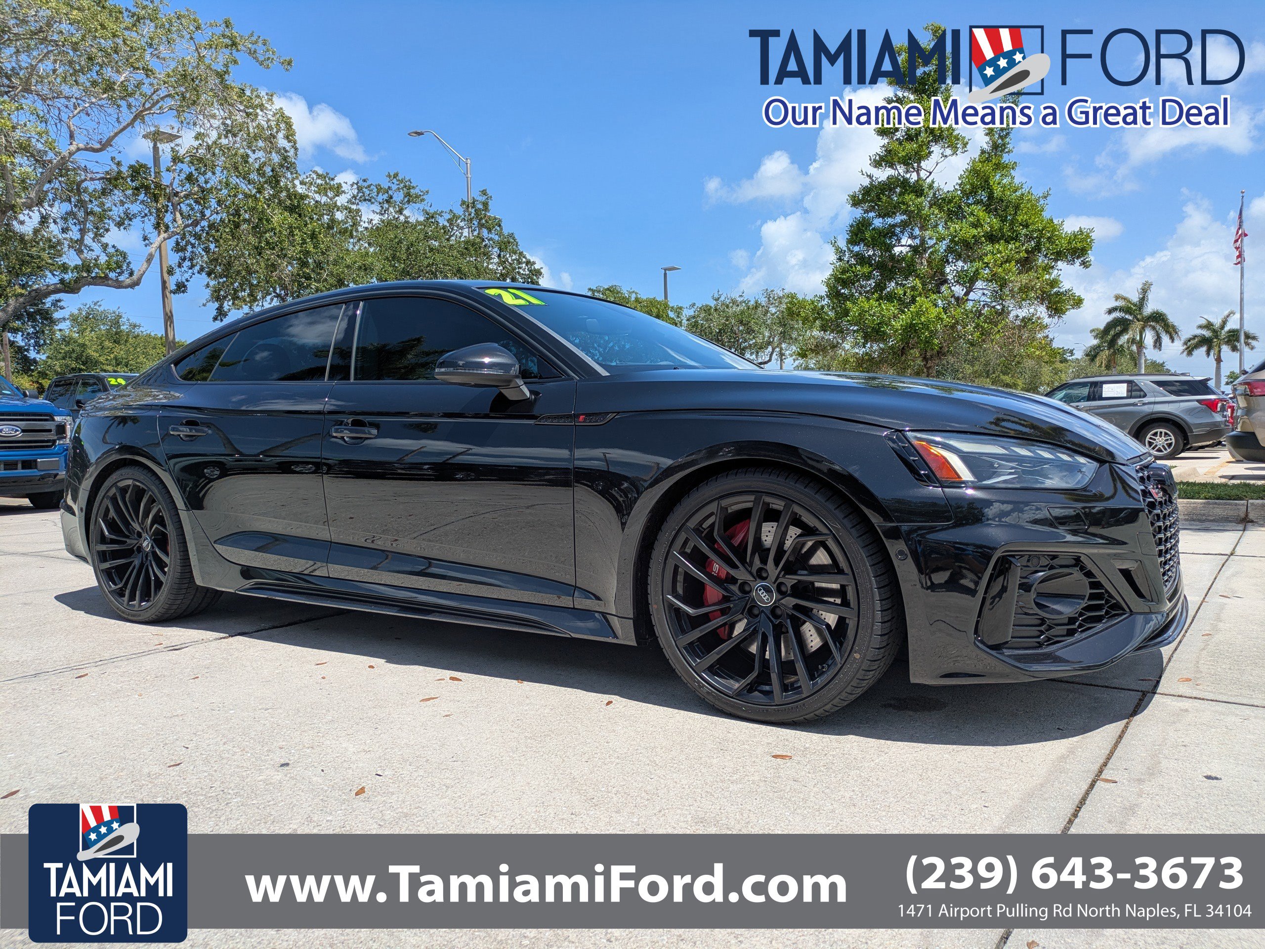 Used 2021 Audi RS 5 Sportback w/ Black Optic Launch Edition