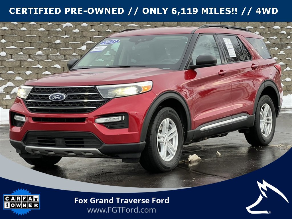 Certified 2023 Ford Explorer XLT w/ Equipment Group 202A