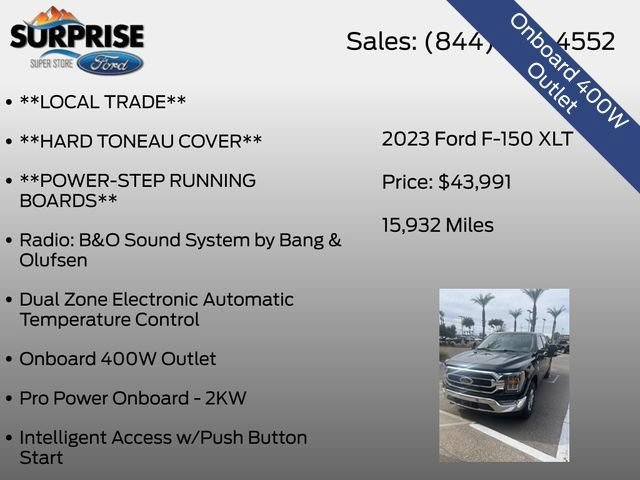Certified 2023 Ford F150 XLT w/ Equipment Group 302A High AWD/4WD image 21