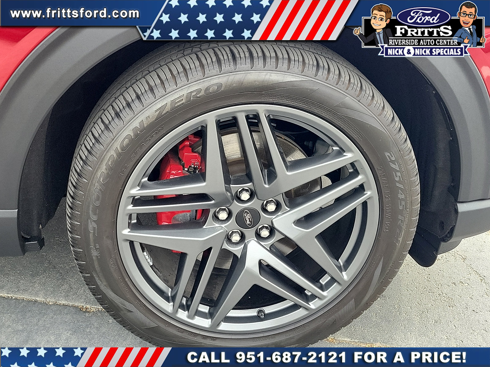 Certified 2025 Ford Explorer ST w/ Sun And Sound Package AWD/4WD image 22