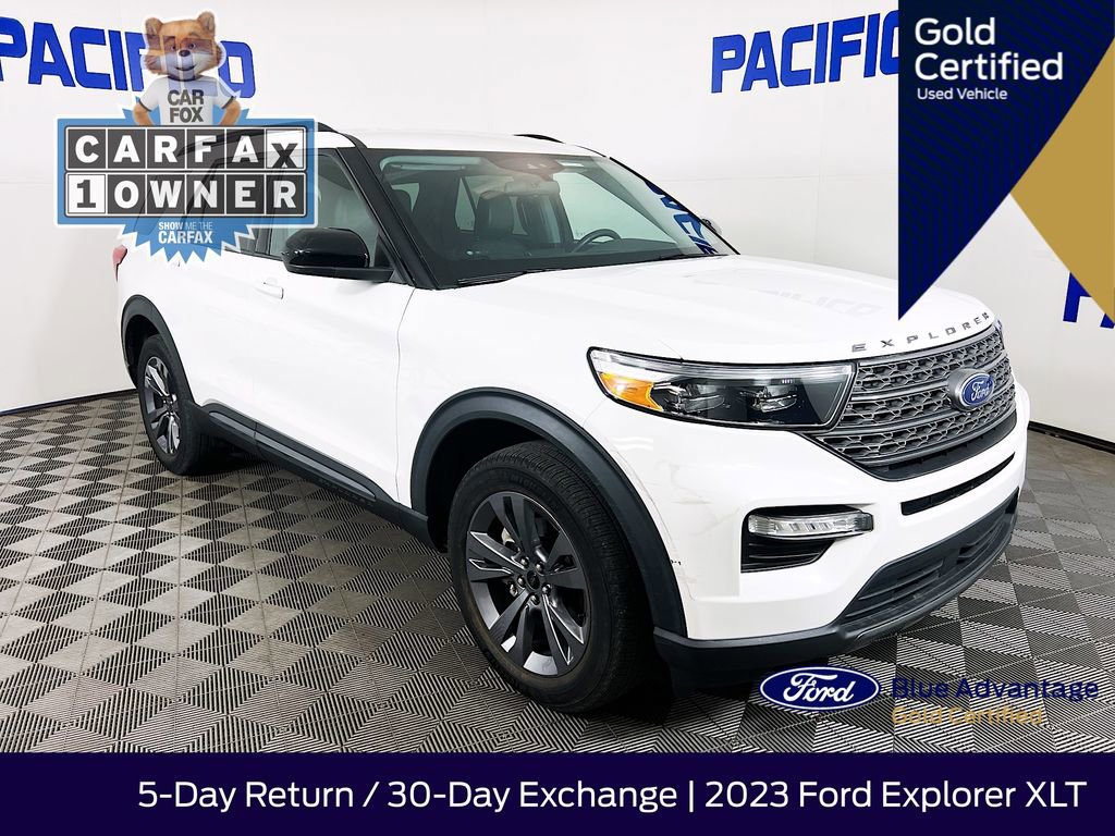 Certified 2023 Ford Explorer XLT w/ Equipment Group 202A