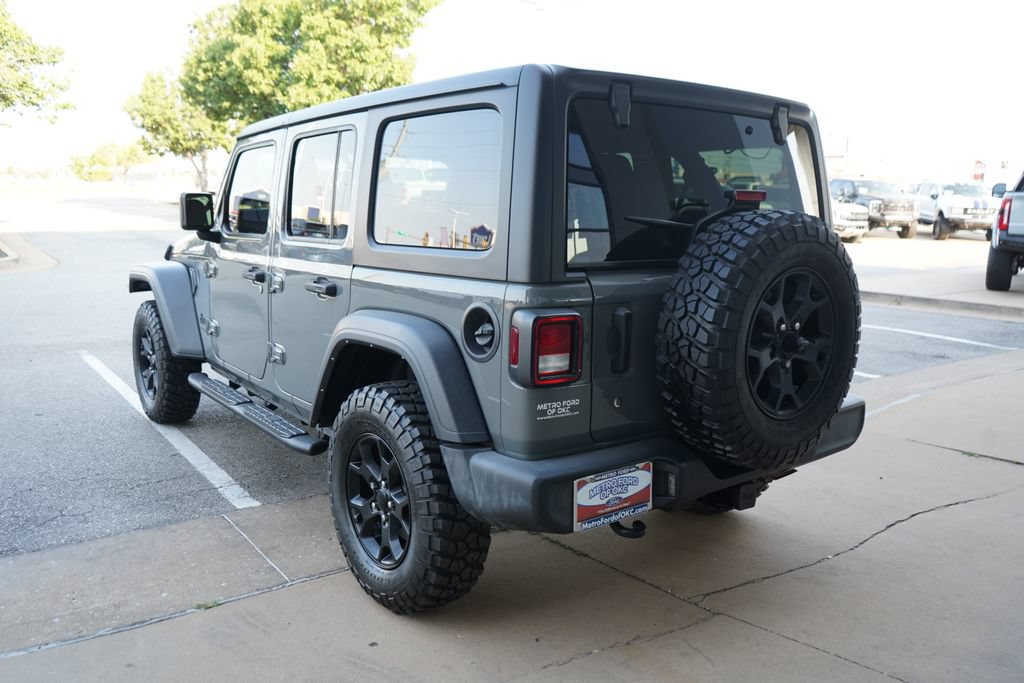 Used 2021 Jeep Wrangler Unlimited Sport AWD/4WD image 10