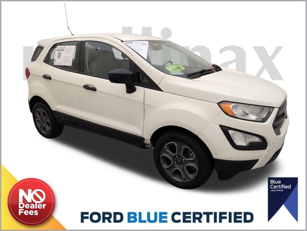 Certified 2020 Ford EcoSport S