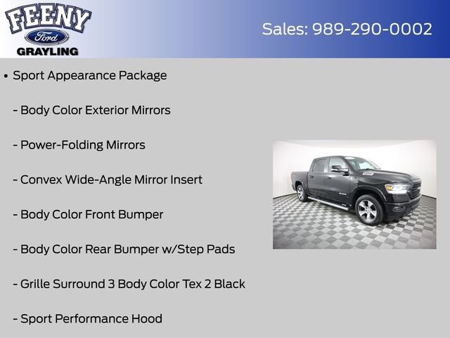 Used 2022 RAM 1500 Laramie w/ Sport Appearance Package AWD/4WD image 17