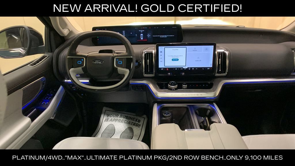 Certified 2025 Ford Expedition Max Platinum w/ Platinum Ultimate Package AWD/4WD image 34
