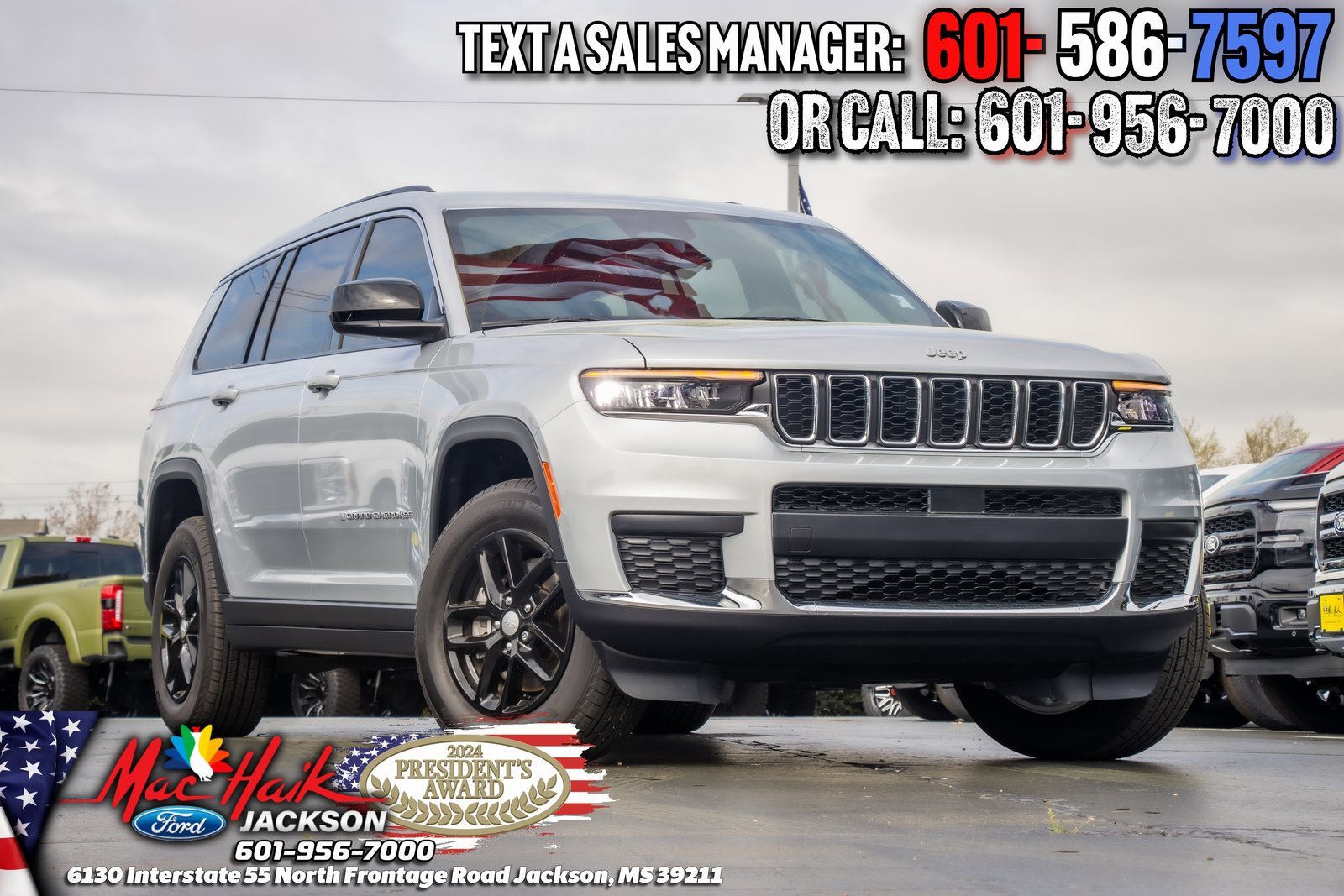 Used 2025 Jeep Grand Cherokee L Laredo w/ Luxury Tech Group I