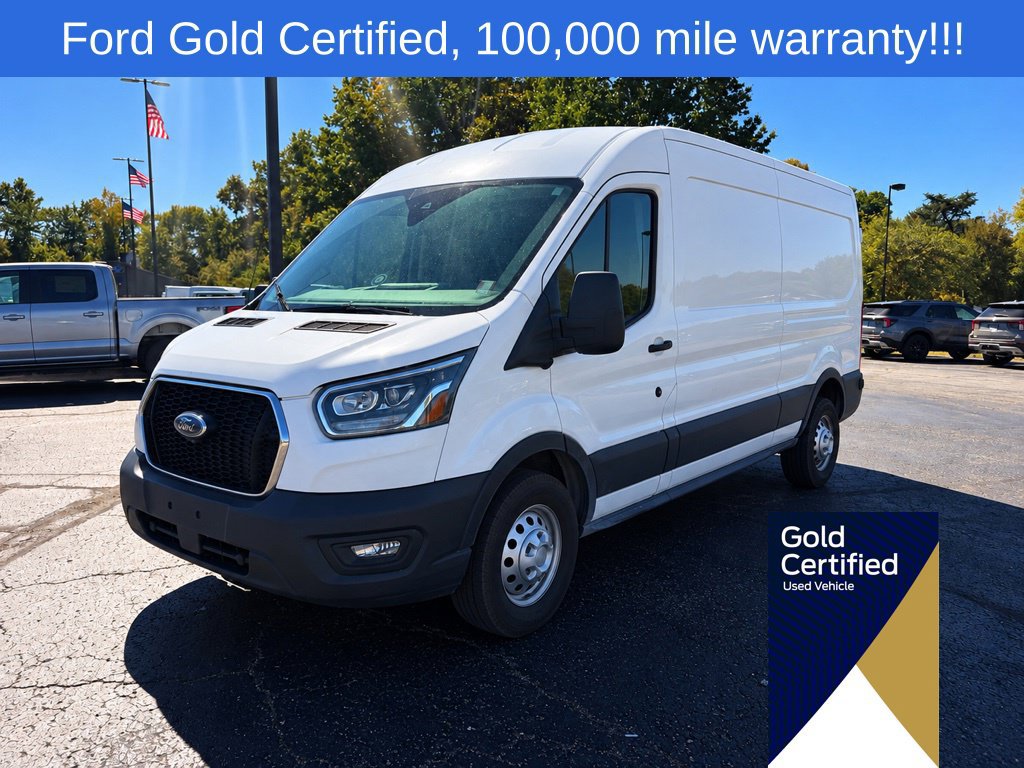 Certified 2023 Ford Transit 350 Medium Roof w/ Exterior Upgrade Package RWD image 2