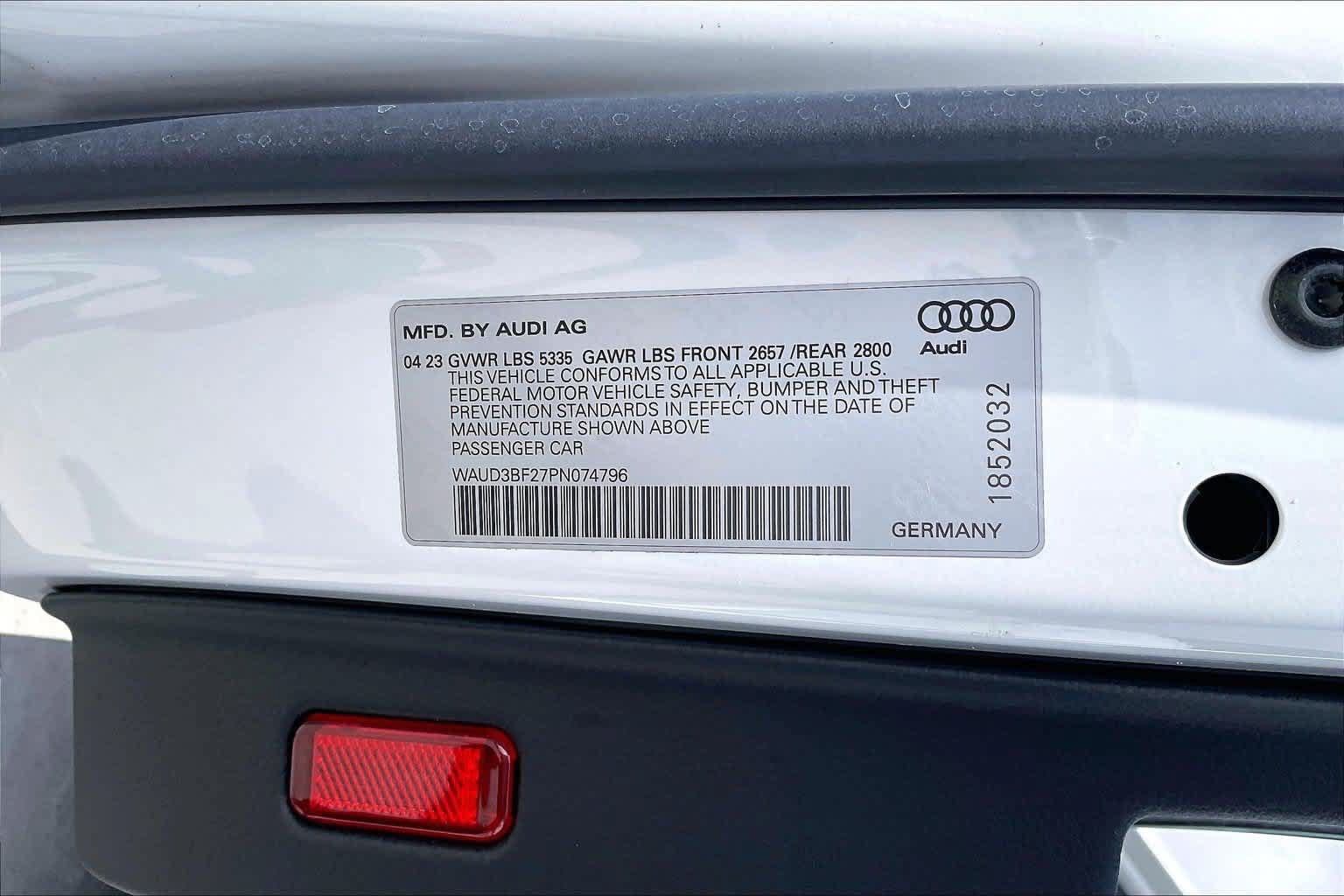 Used 2023 Audi A6 2.0T Premium w/ Convenience Package AWD/4WD image 20