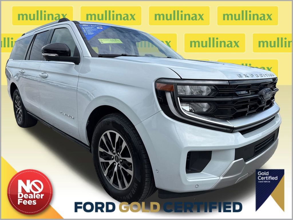Certified 2025 Ford Expedition Max Platinum AWD/4WD 360° Tour