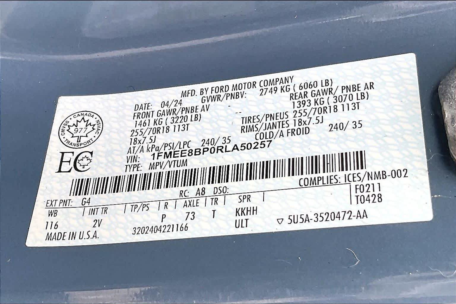 Certified 2024 Ford Bronco Outer Banks AWD/4WD image 33