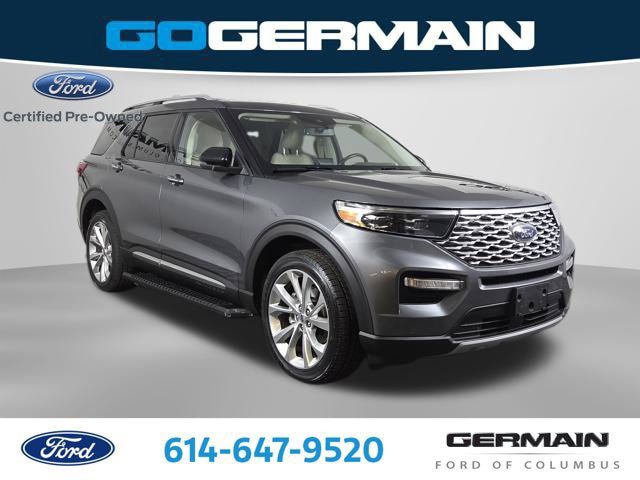 Certified 2022 Ford Explorer Platinum w/ Technology Package AWD/4WD image 4