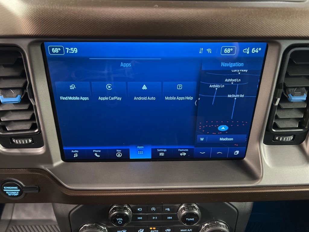 Certified 2022 Ford Bronco Outer Banks w/ Sasquatch Package AWD/4WD image 9
