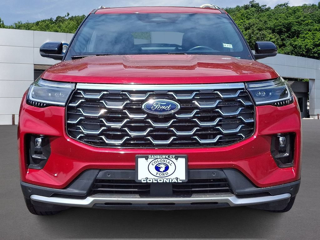 Certified 2025 Ford Explorer Platinum w/ LUX Leather Package AWD/4WD image 2