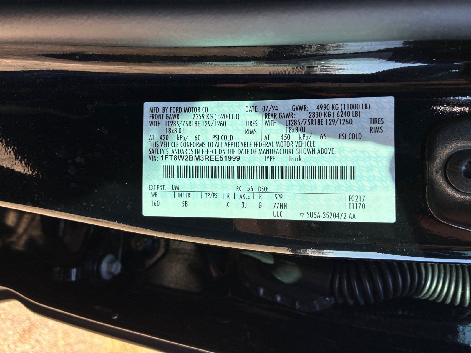 Certified 2024 Ford F250 Lariat w/ Lariat Ultimate Package AWD/4WD image 25