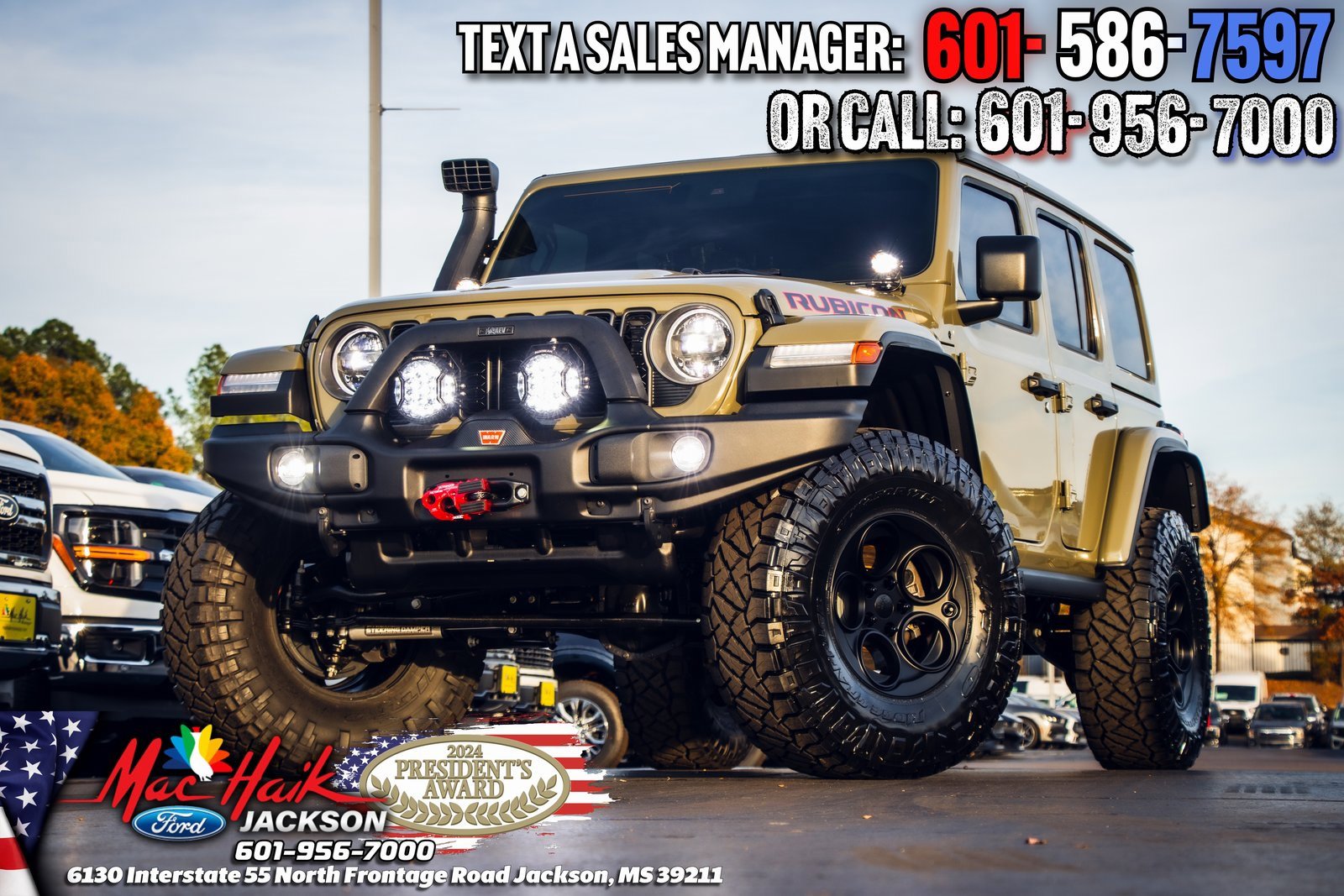 Used 2025 Jeep Wrangler Unlimited Rubicon w/ XTREMEE 35" Tire Package image 6
