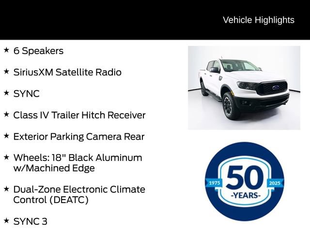 Certified 2021 Ford Ranger XL w/ Equipment Group 101A High image 11
