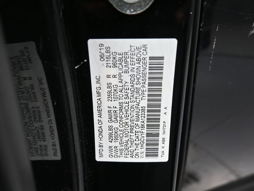 Used 2019 Honda Accord LX image 4