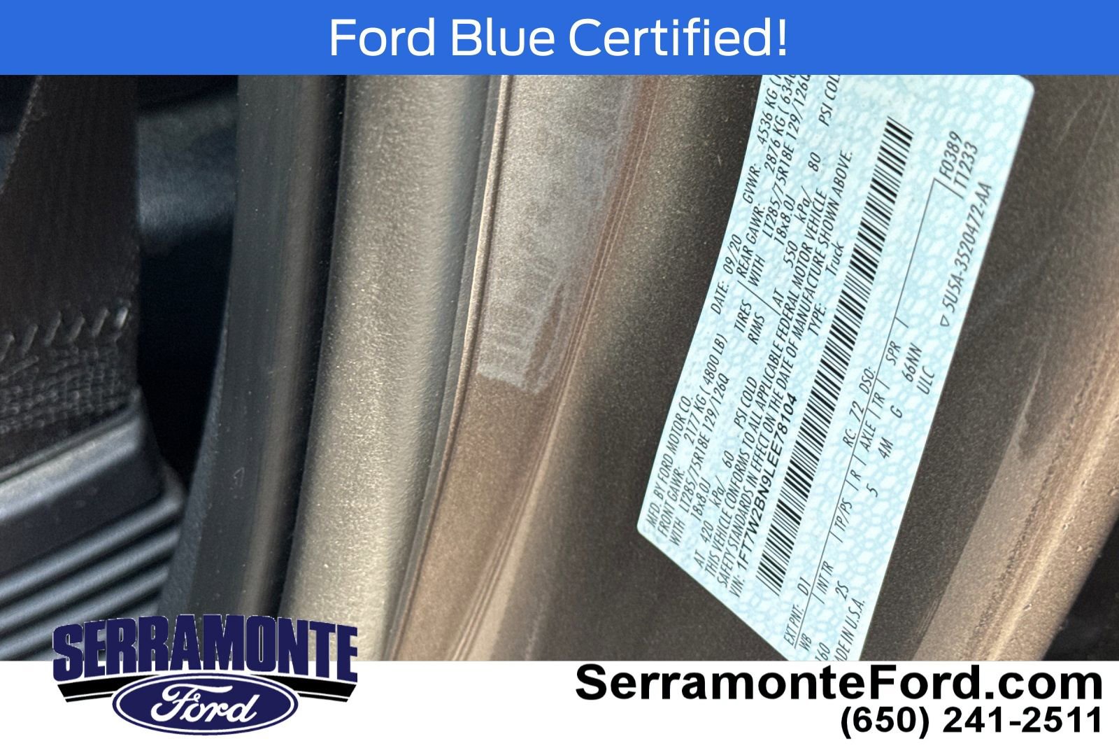 Certified 2020 Ford F250 XLT w/ Tremor Off-Road Package image 30