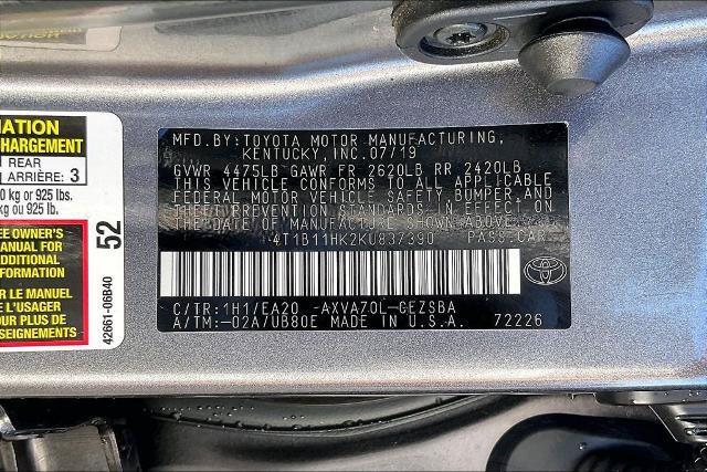 Used 2019 Toyota Camry SE FWD image 35