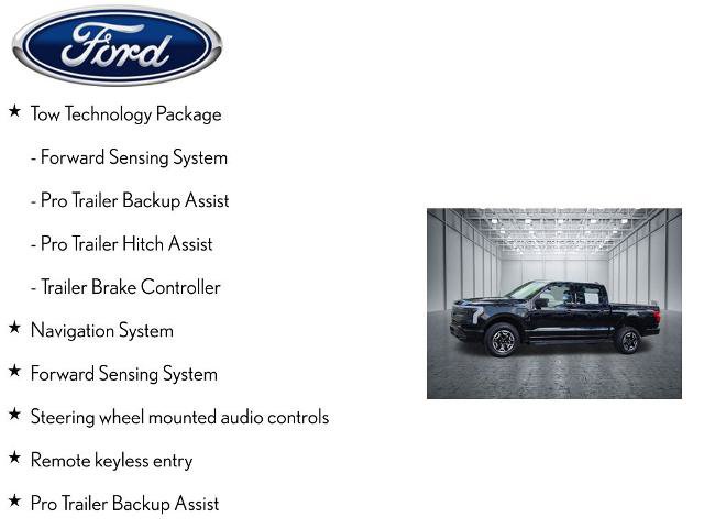 Certified 2023 Ford F150 Lightning XLT w/ Tow Technology Package AWD/4WD image 4
