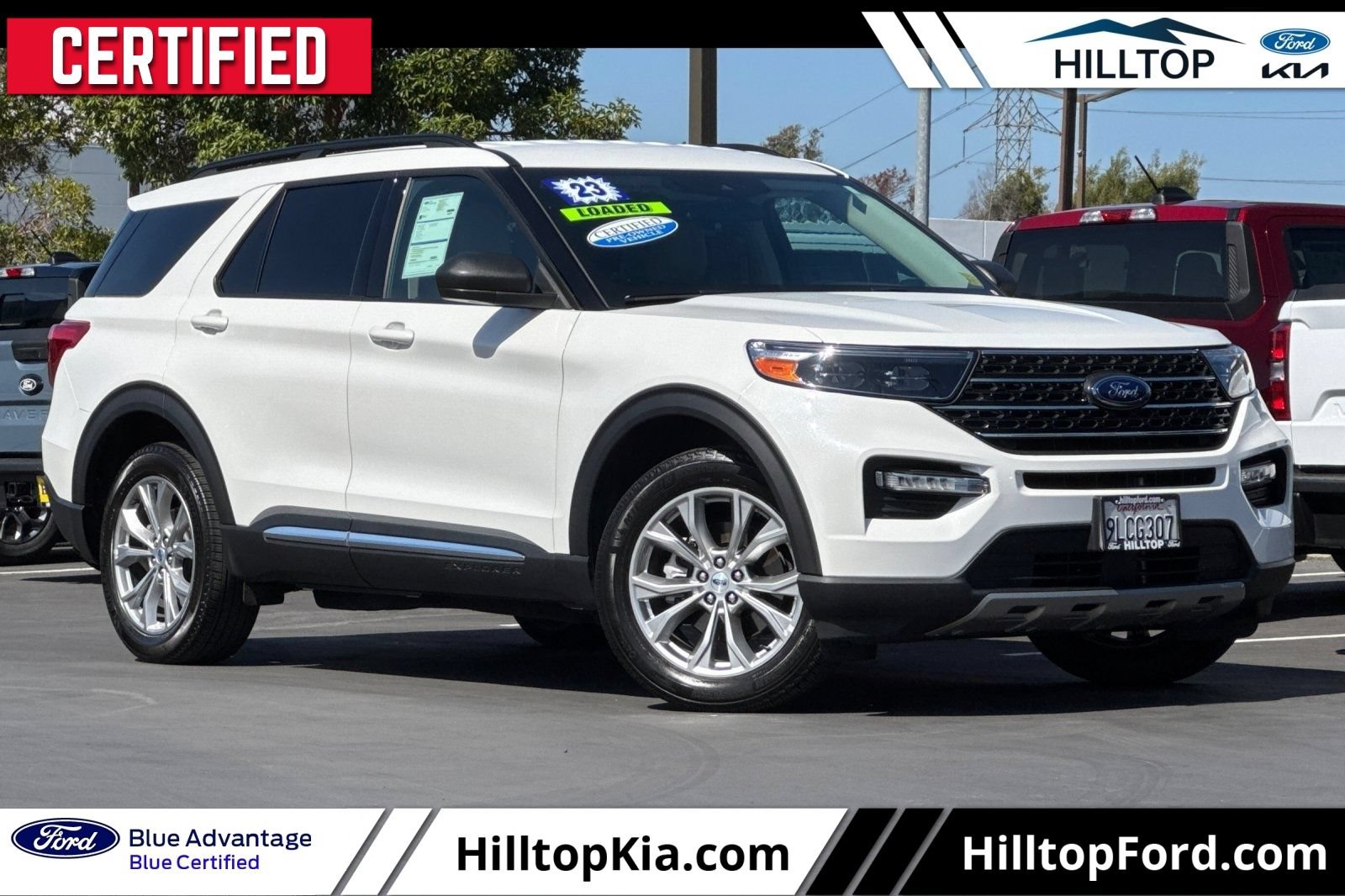 Certified 2023 Ford Explorer XLT w/ Equipment Group 202A AWD/4WD image 1