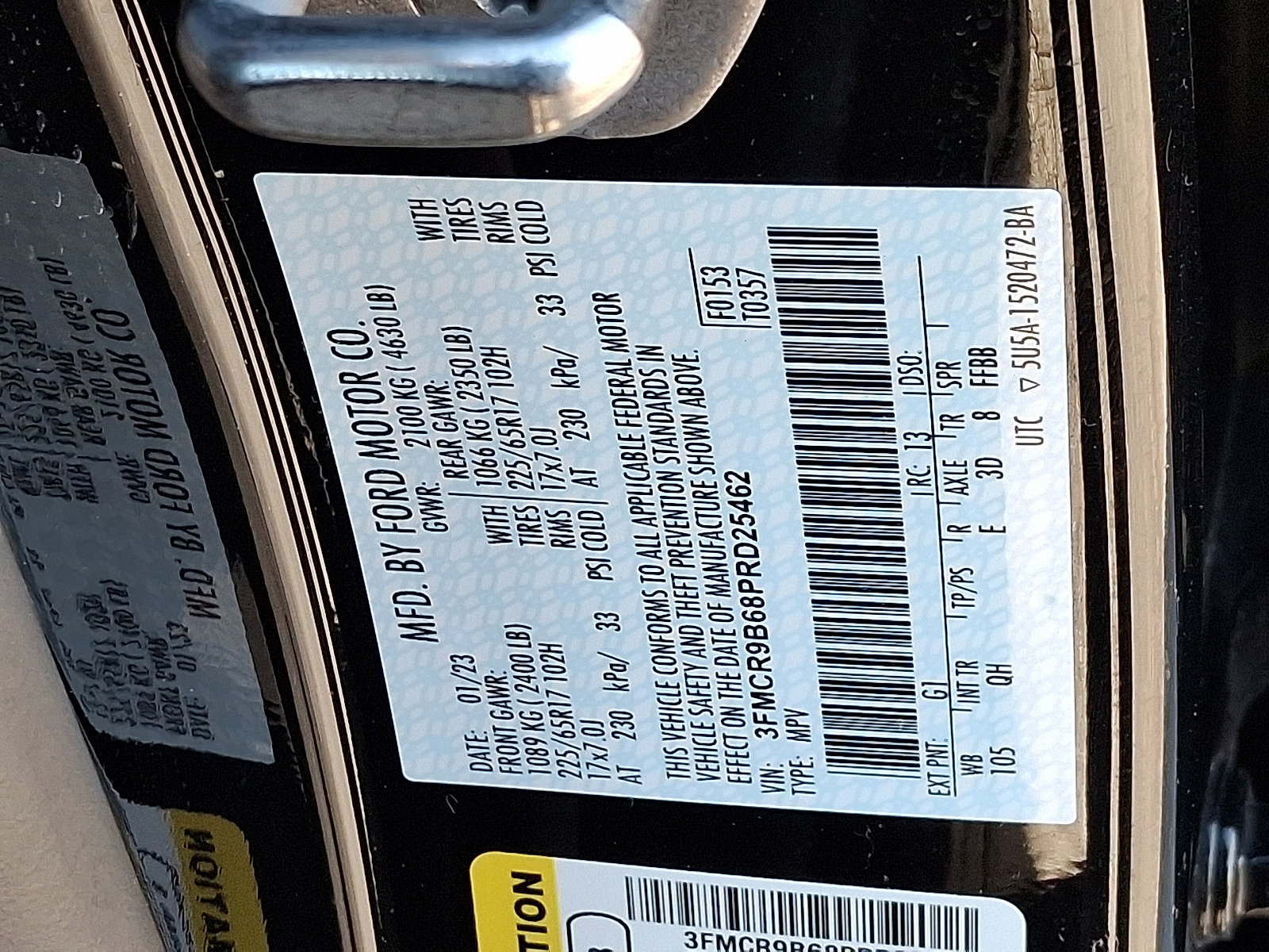 Certified 2023 Ford Bronco Sport Big Bend w/ Convenience Package image 27