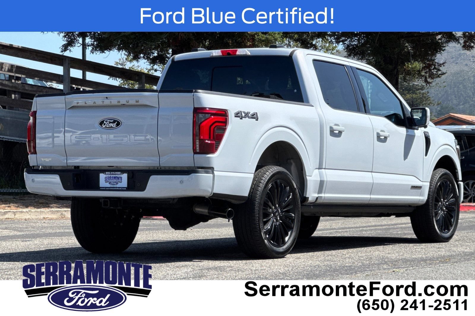 Certified 2025 Ford F150 Platinum w/ Equipment Group 702A High AWD/4WD image 4
