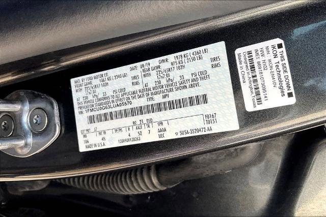 Certified 2020 Ford Escape SE FWD image 19