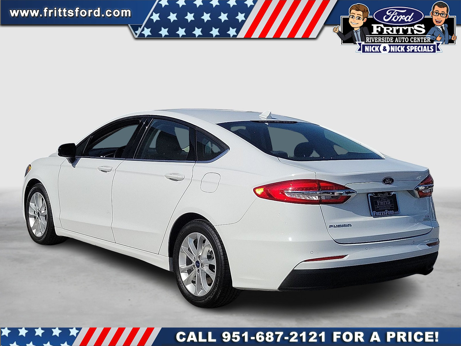 Certified 2019 Ford Fusion SE FWD image 3