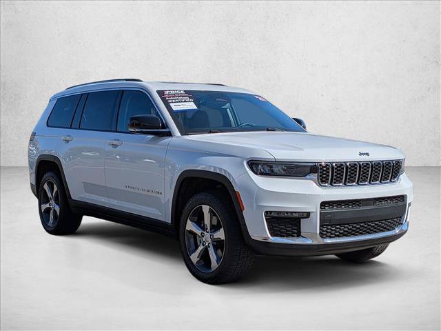 Used 2021 Jeep Grand Cherokee L Limited w/ Trailer Tow Group (B) AWD/4WD video 3