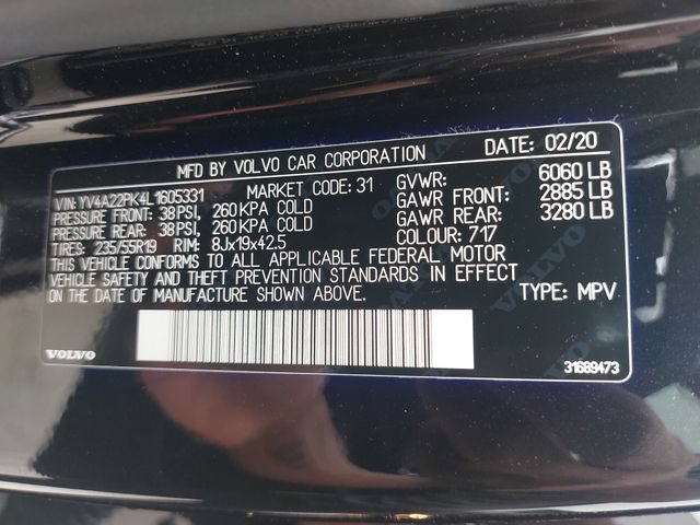 Used 2020 Volvo XC90 T6 Momentum AWD/4WD image 35