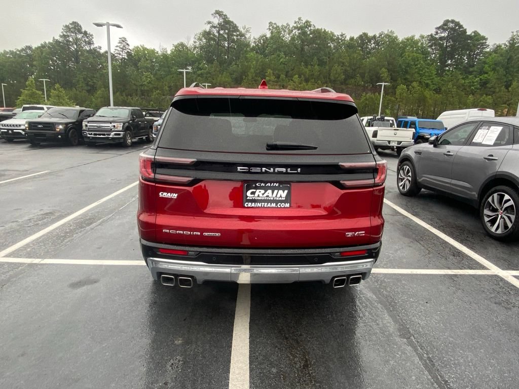 Used 2025 GMC Acadia Denali w/ LPO, Floor Liner Package AWD/4WD image 6