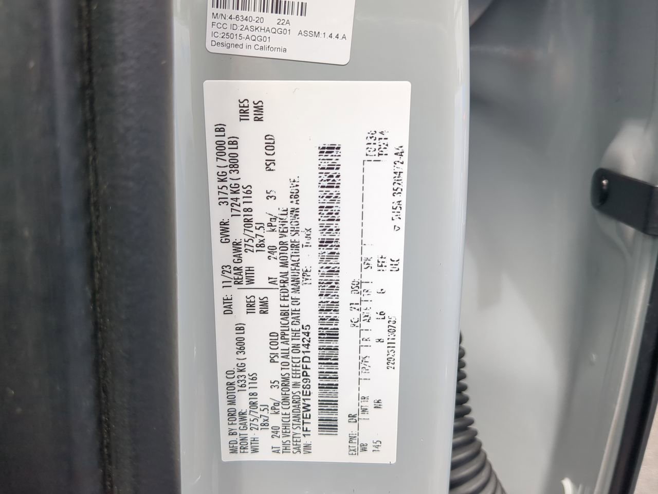 Certified 2023 Ford F150 Tremor w/ Equipment Group 402A High AWD/4WD image 29