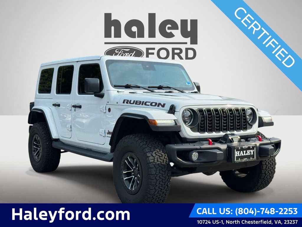 Used 2024 Jeep Wrangler Unlimited Rubicon AWD/4WD image 1