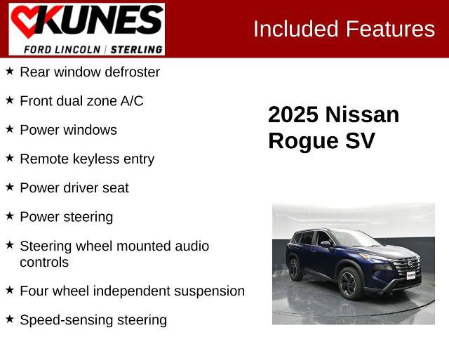 Used 2025 Nissan Rogue SV AWD/4WD image 3