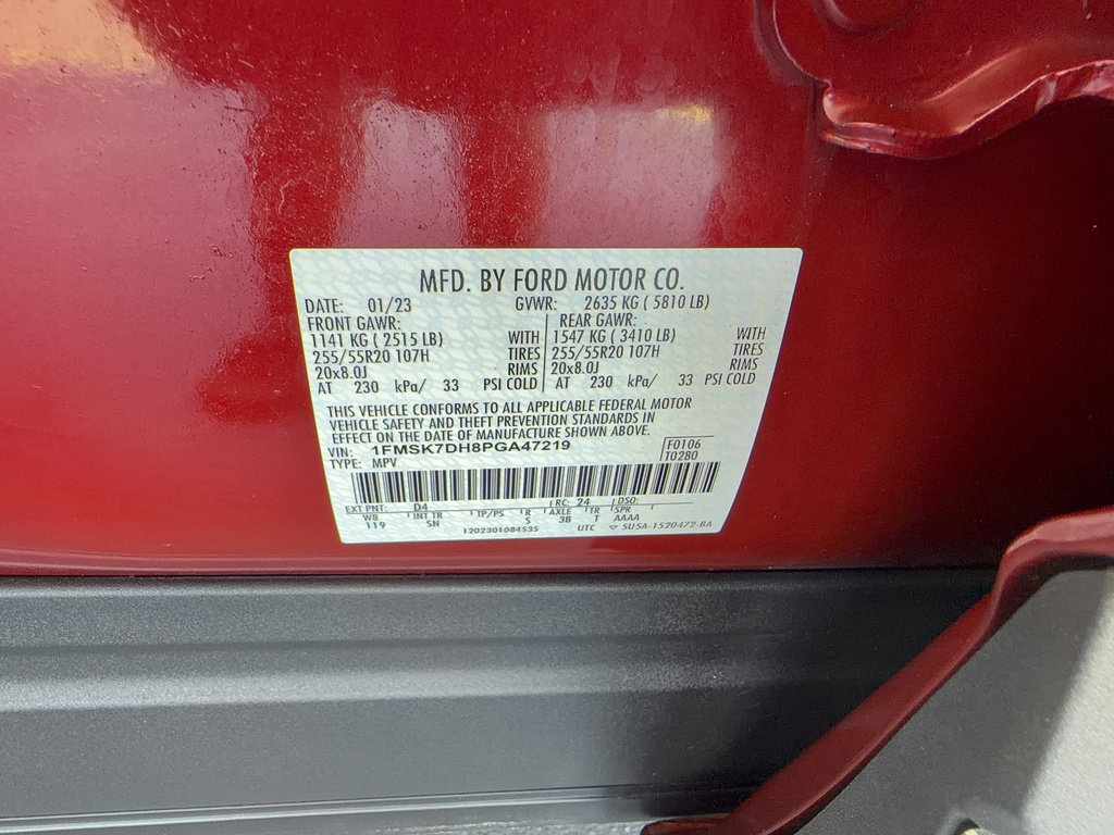 Certified 2023 Ford Explorer XLT w/ Equipment Group 202A RWD image 35