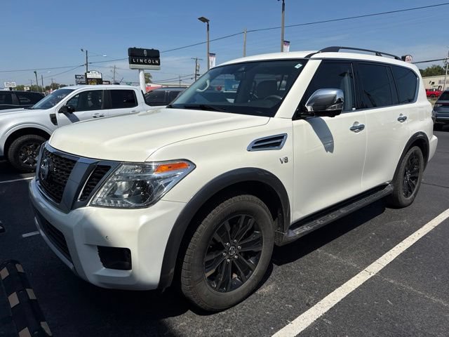Used 2018 Nissan Armada Platinum w/ Captain Seat Package RWD image 2
