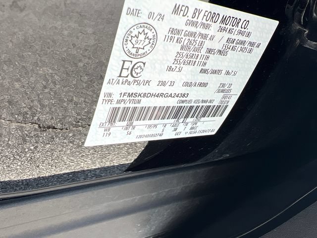 Certified 2024 Ford Explorer XLT AWD/4WD image 37