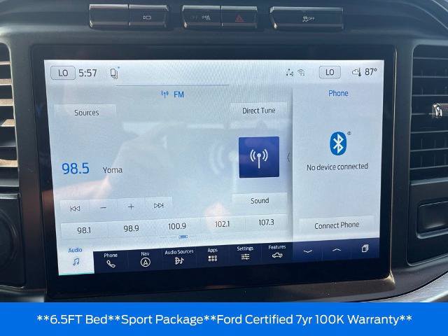 Certified 2022 Ford F150 Lariat w/ Equipment Group 502A High AWD/4WD image 21